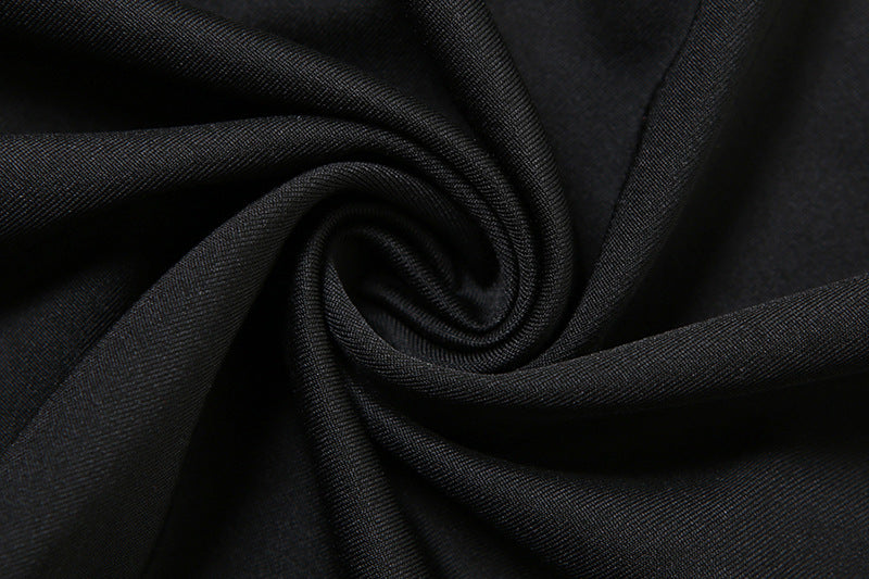 Scarlet Muse Backless Ruffle Maxi Dress